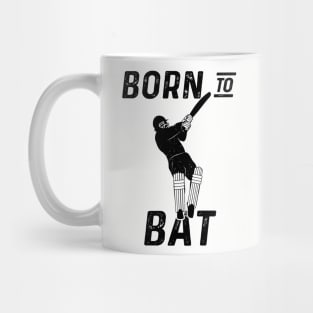 Cricket Player Batsman Born To Bat Cricket Fan Mug